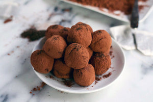 Creamy Original Vegan Choc Truffles