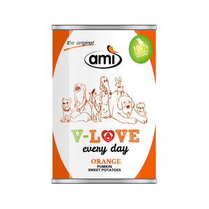 Ami Vegetarian Wet Dog Food (Orange) 400g