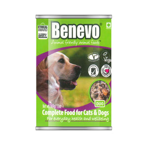 Benevo Duo Vegan Cat and Dog Food 369g x 12