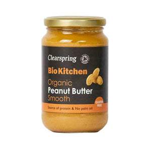 Clearspring Bio Kitchen Organic Peanut Butter Smooth 350g